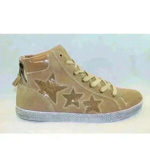 NEW B.F.T. by Barefoot Tess 'Emaya' Hi High Top Star Sneaker, Size 44 EU / 11 US
